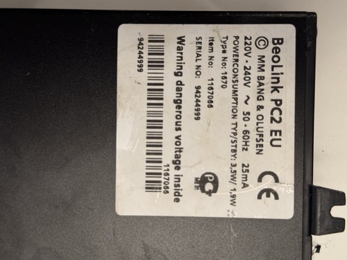 Bang olufsen beolink pc2 - olufsen,